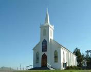 St. Teresa of Avila Church exterior, Sonoma County California