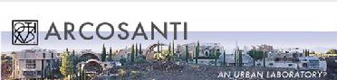 Arcosanti, the experimental arcology north of Phoenix, Arizona